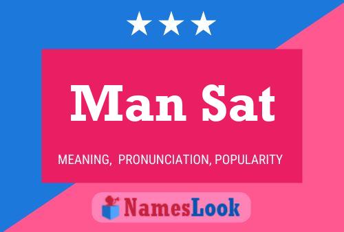 Póster del nombre Man Sat