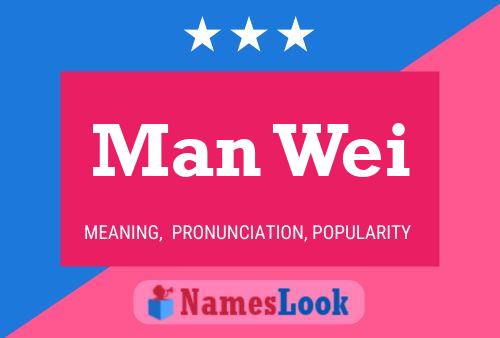 Póster del nombre Man Wei