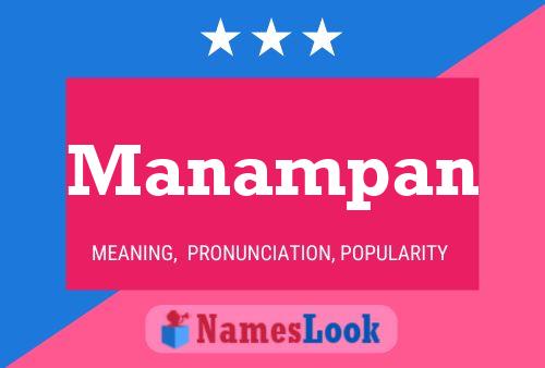 Póster del nombre Manampan