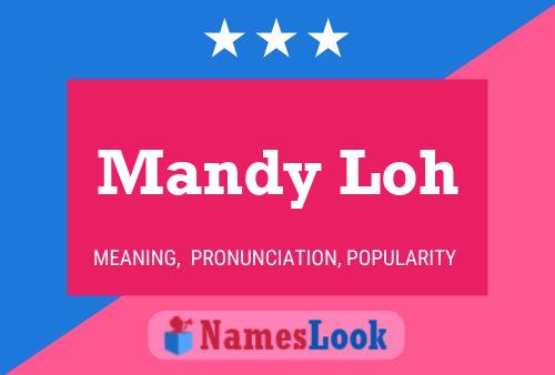 Póster del nombre Mandy Loh