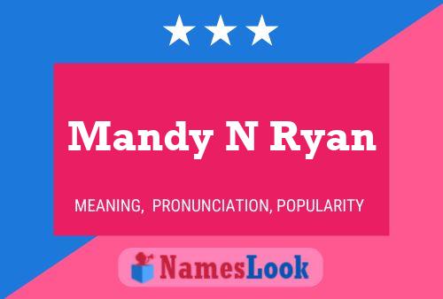 Póster del nombre Mandy N Ryan