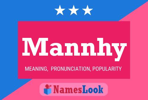 Póster del nombre Mannhy