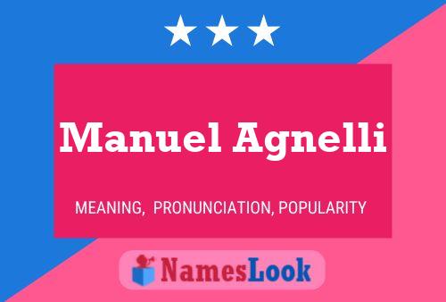 Póster del nombre Manuel Agnelli