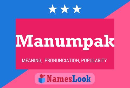 Póster del nombre Manumpak