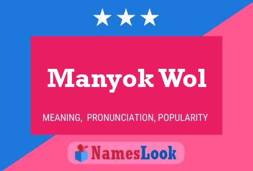 Póster del nombre Manyok Wol