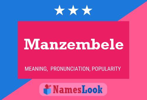 Póster del nombre Manzembele