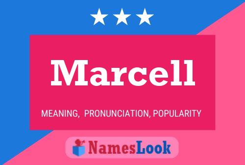 Póster del nombre Marcell