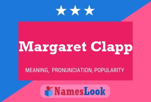 Póster del nombre Margaret Clapp