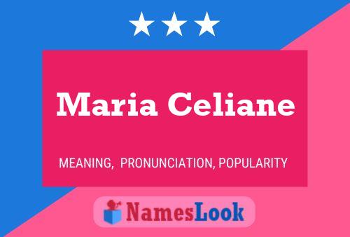 Póster del nombre Maria Celiane