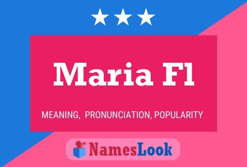 Póster del nombre Maria Fl