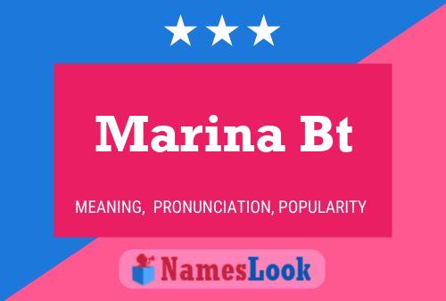 Póster del nombre Marina Bt