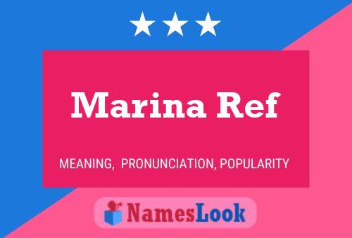 Póster del nombre Marina Ref