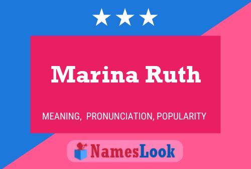 Póster del nombre Marina Ruth