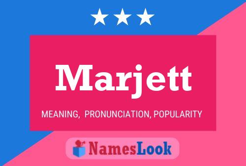 Póster del nombre Marjett