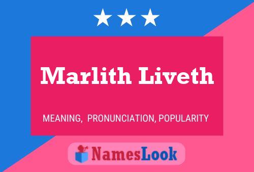 Póster del nombre Marlith Liveth