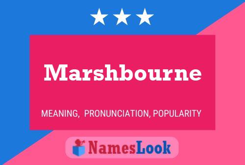 Póster del nombre Marshbourne