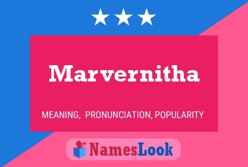 Póster del nombre Marvernitha