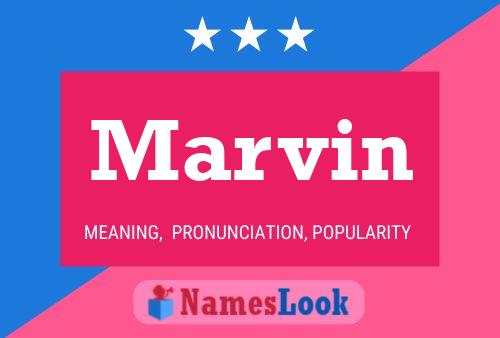 Póster del nombre Marvin