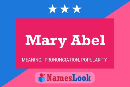 Póster del nombre Mary Abel