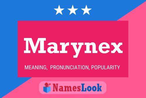 Póster del nombre Marynex