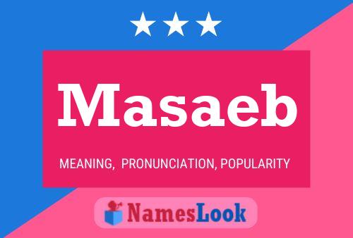 Póster del nombre Masaeb