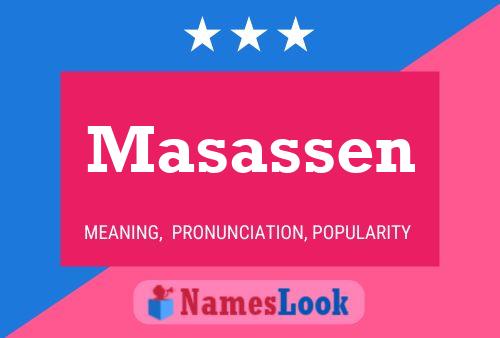 Póster del nombre Masassen