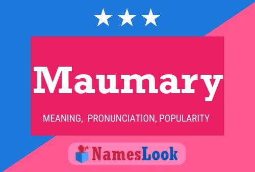 Póster del nombre Maumary