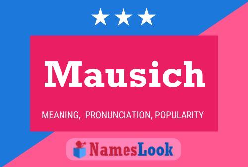 Póster del nombre Mausich