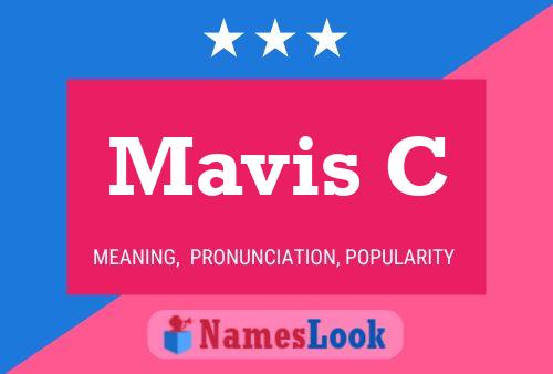 Póster del nombre Mavis C