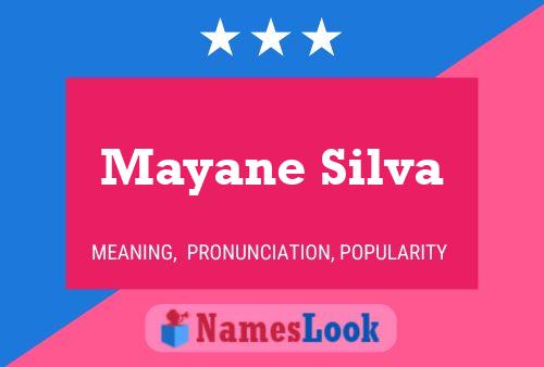 Póster del nombre Mayane Silva