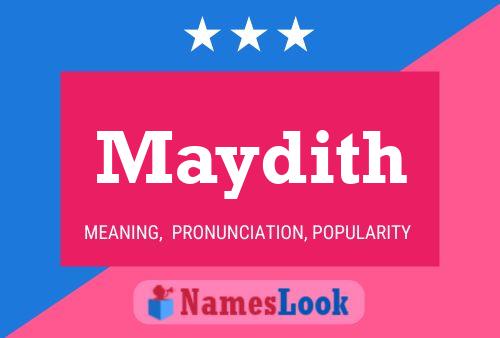 Póster del nombre Maydith