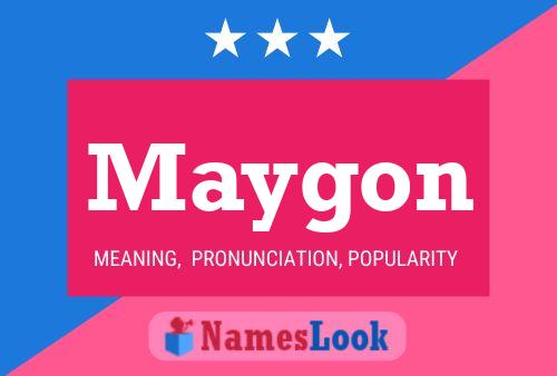 Póster del nombre Maygon