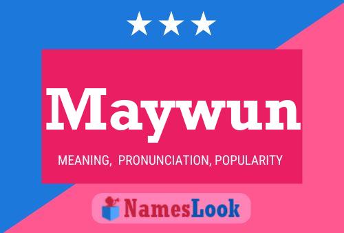 Póster del nombre Maywun