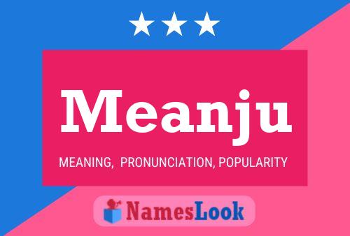 Póster del nombre Meanju