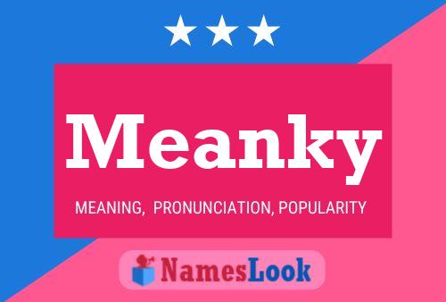 Póster del nombre Meanky