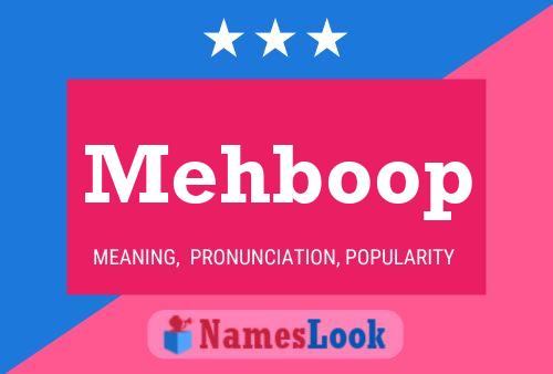 Póster del nombre Mehboop