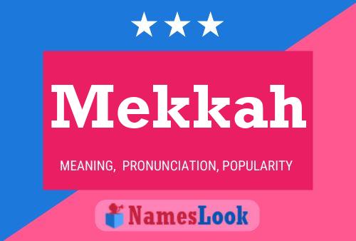 Póster del nombre Mekkah