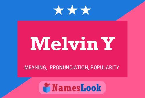 Póster del nombre Melvin Y