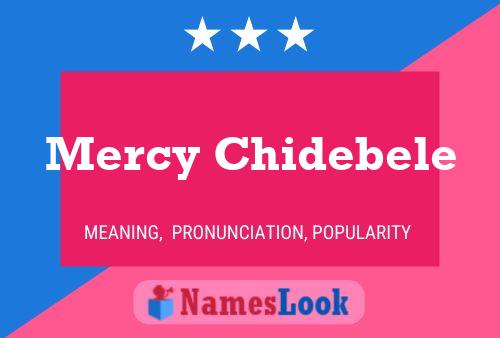 Póster del nombre Mercy Chidebele