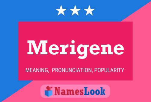 Póster del nombre Merigene