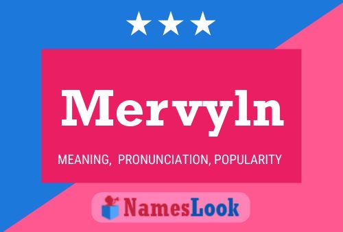 Póster del nombre Mervyln