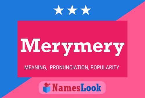 Póster del nombre Merymery