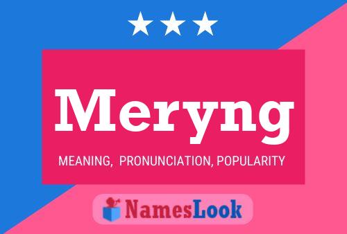 Póster del nombre Meryng