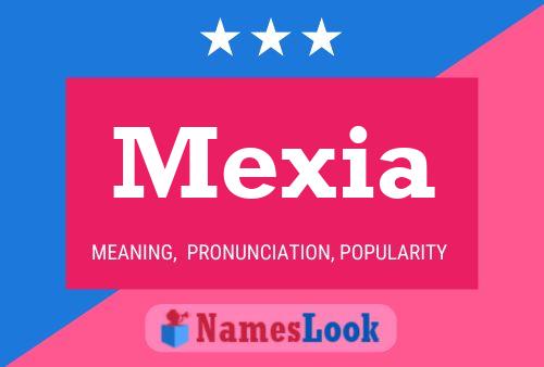 Póster del nombre Mexia