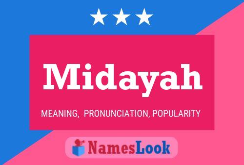 Póster del nombre Midayah