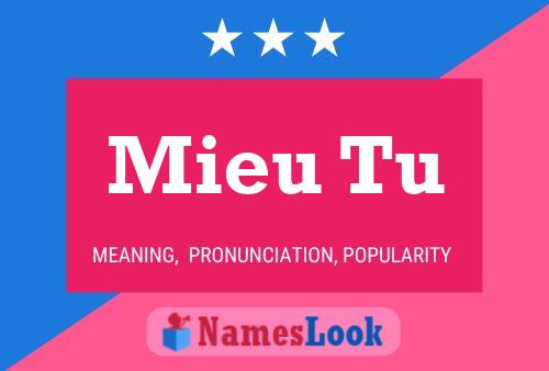 Póster del nombre Mieu Tu