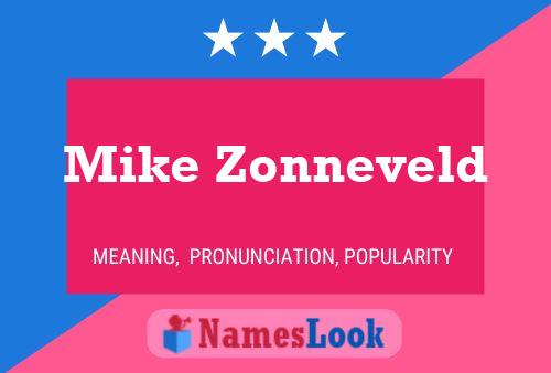 Póster del nombre Mike Zonneveld