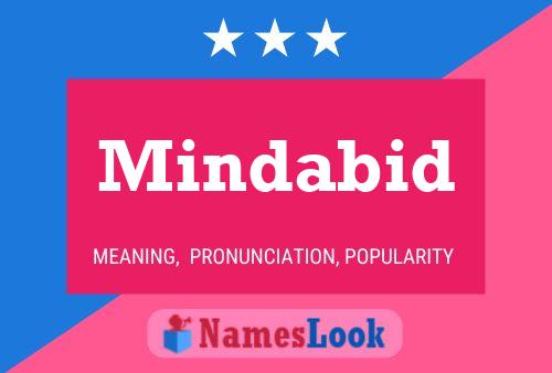 Póster del nombre Mindabid