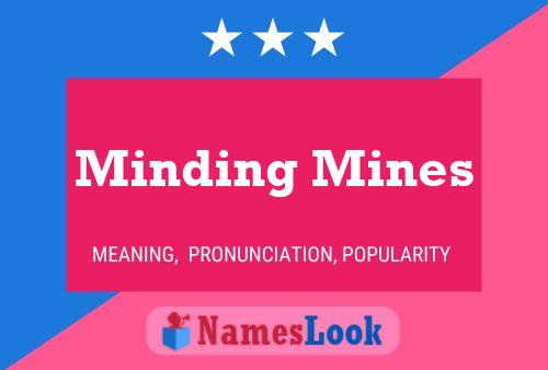 Póster del nombre Minding Mines