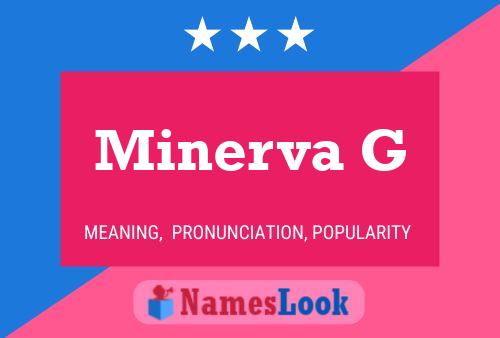 Póster del nombre Minerva G